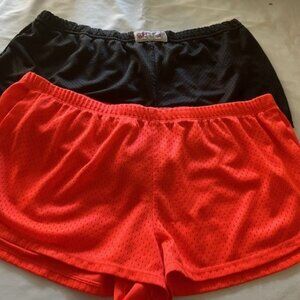 2 Pair of Soffe pre-owned shorts XL